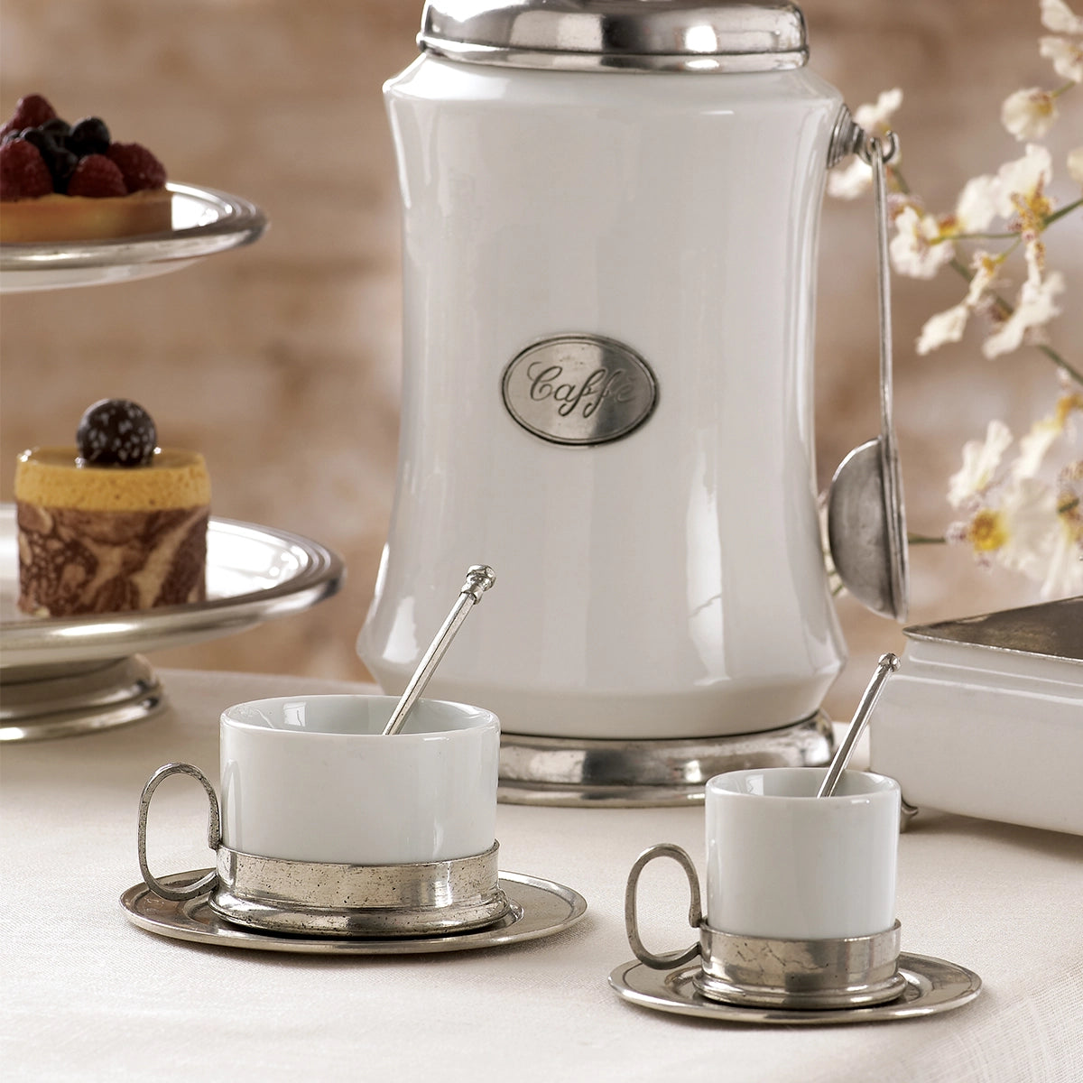 Tuscan - Cappuccino Cup & Saucer & Spoon