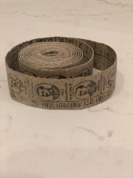 Antique Tape Measure from France