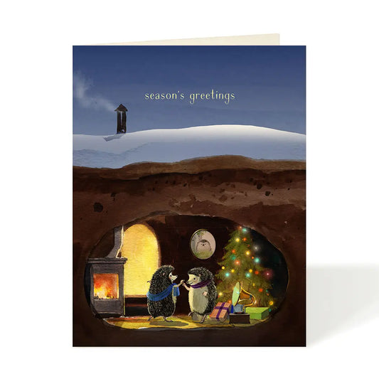 Card - Holiday - Happy Burrow