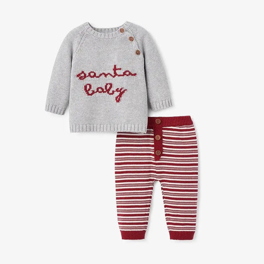 Sweater & Pant Set - Santa
