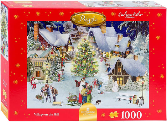 Puzzle - Village on the Hill