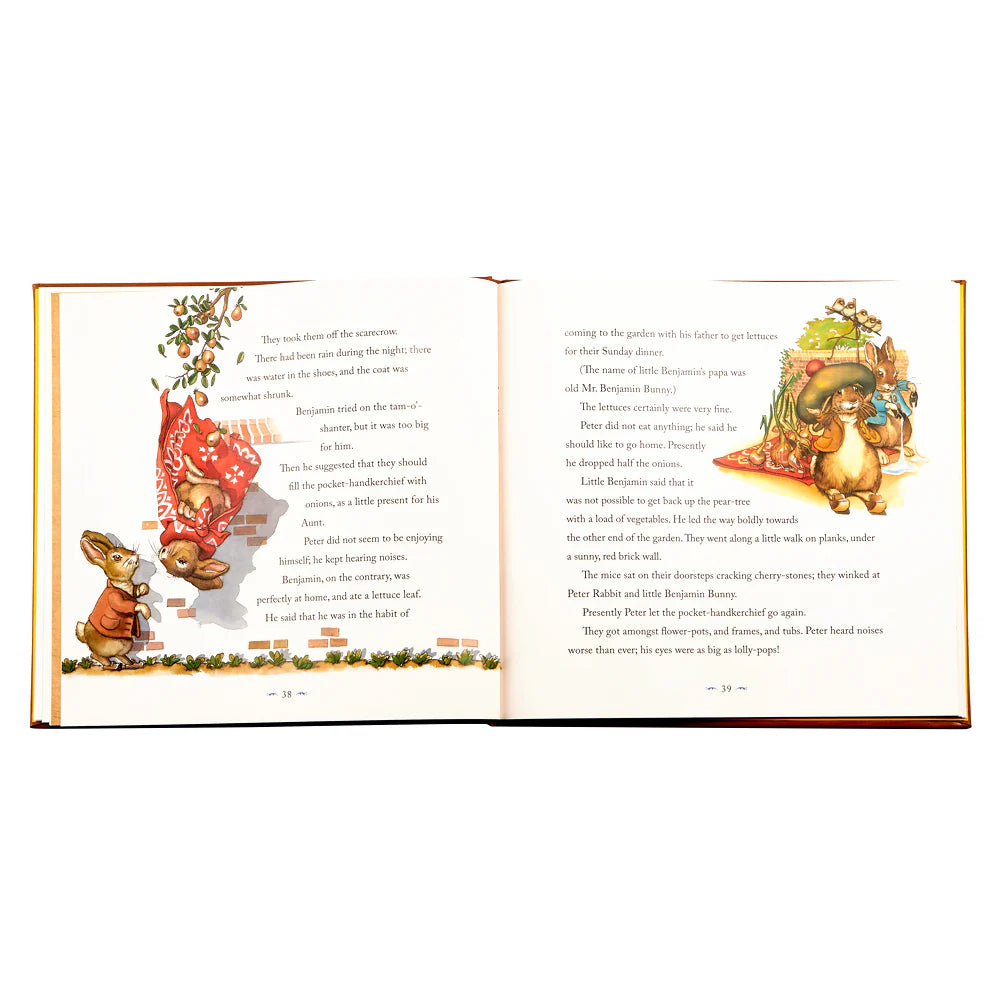 Book - The Classic Tale of Peter Rabbit (Leather Bound Edition)