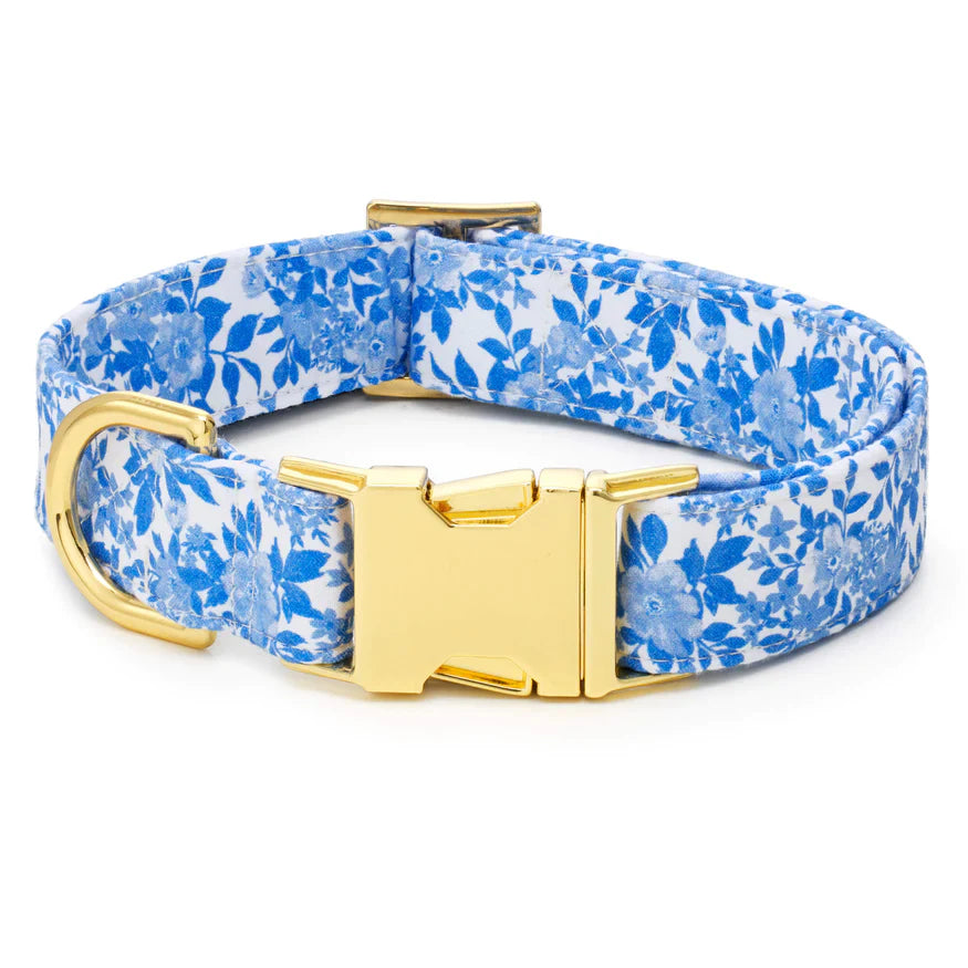 Blue Roses Spring Collar Large