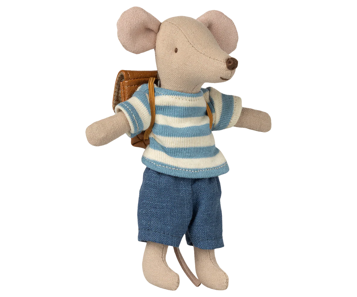 Mouse Clothes - Big Brother - Tricycle Mouse Brown