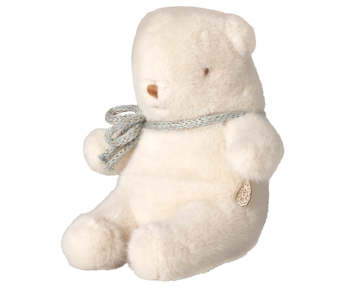 Teddy Bear Plush - Off White - Mini