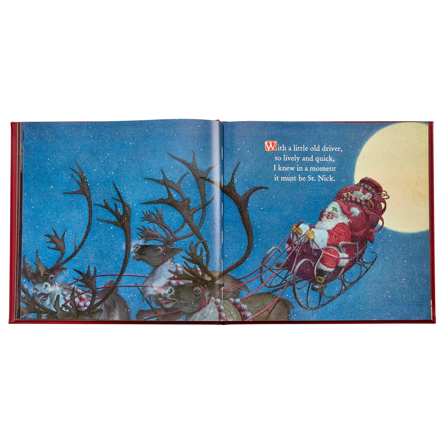 Book - The Night Before Christmas (Leather Bound Edition)