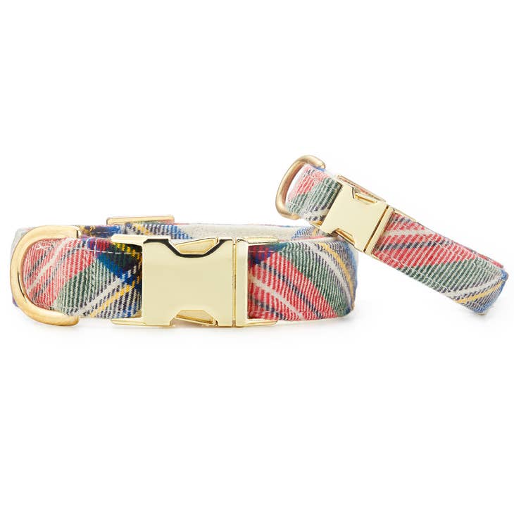 Regent Plaid Collar