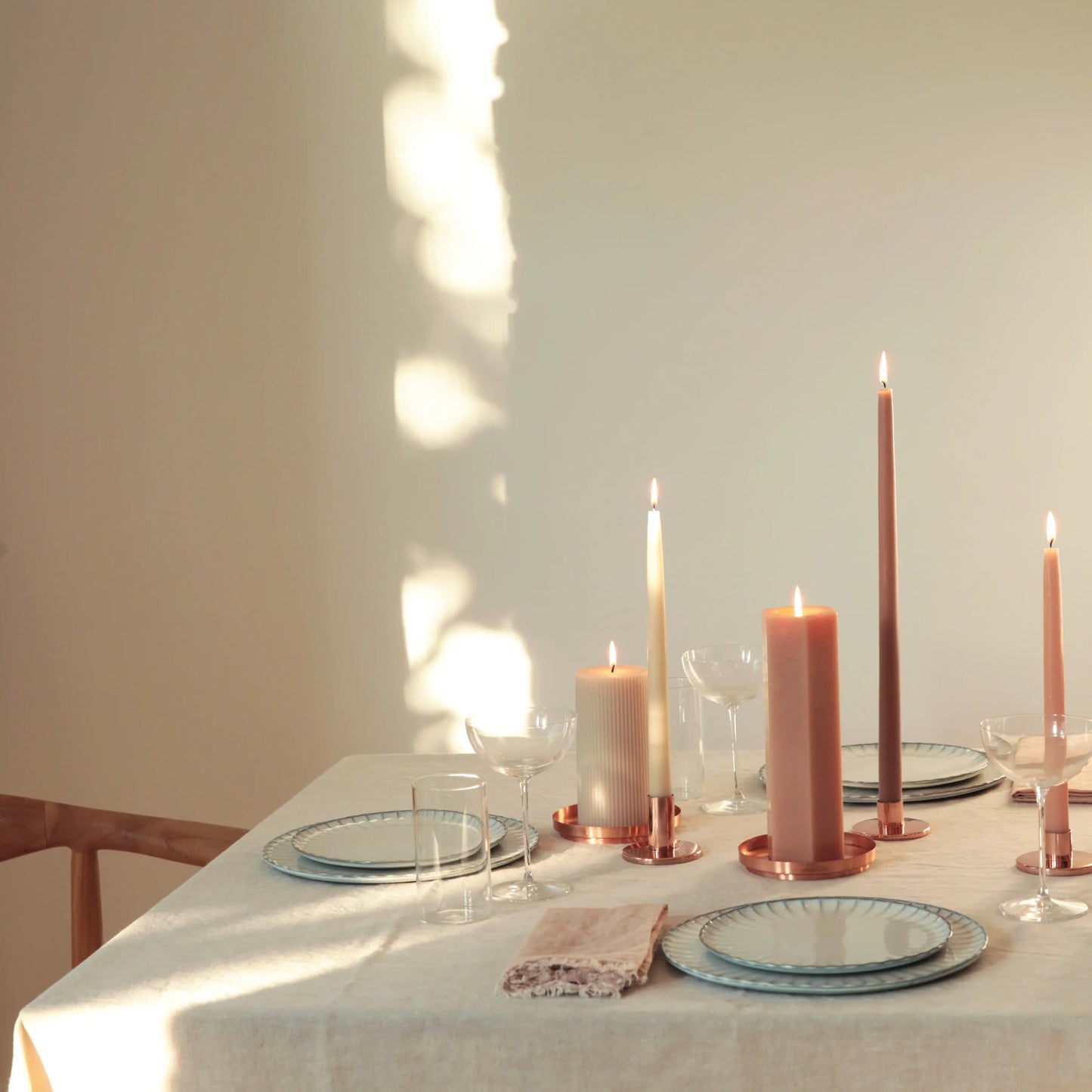 Taper Candle Parchment