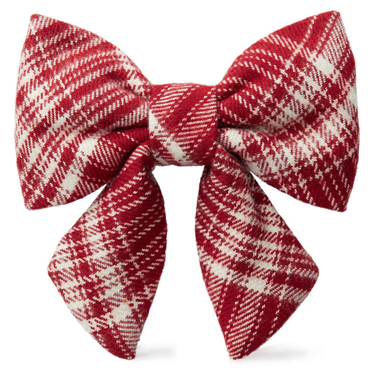 Marsala Plaid - Lady Bow