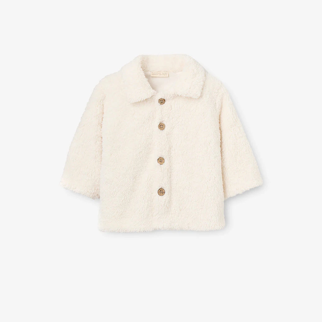Coat - Whisper White Sherpa Teddy