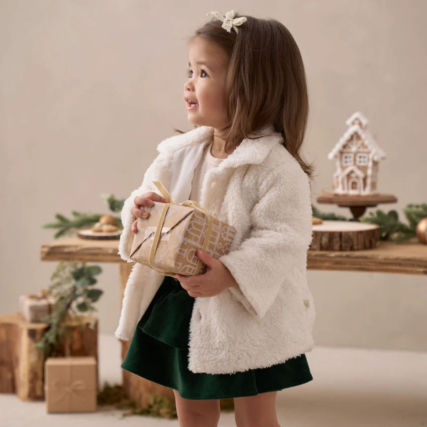 Coat - Whisper White Sherpa Teddy