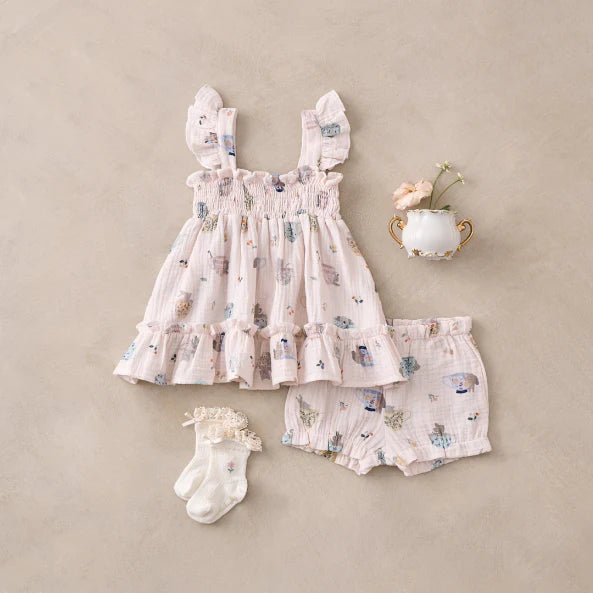Dress with Bloomers - Tea Party