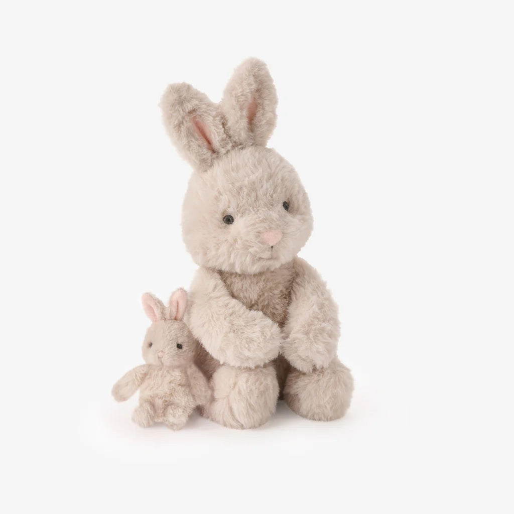 Plush Toy - Mama & Baby Bunny (set of 2)