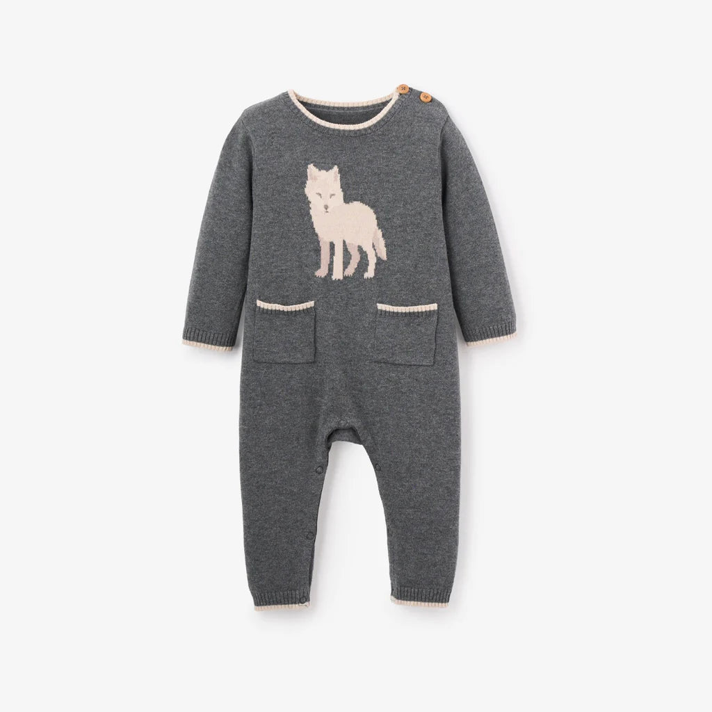 Jumpsuit - Wolf Charcoal Knit