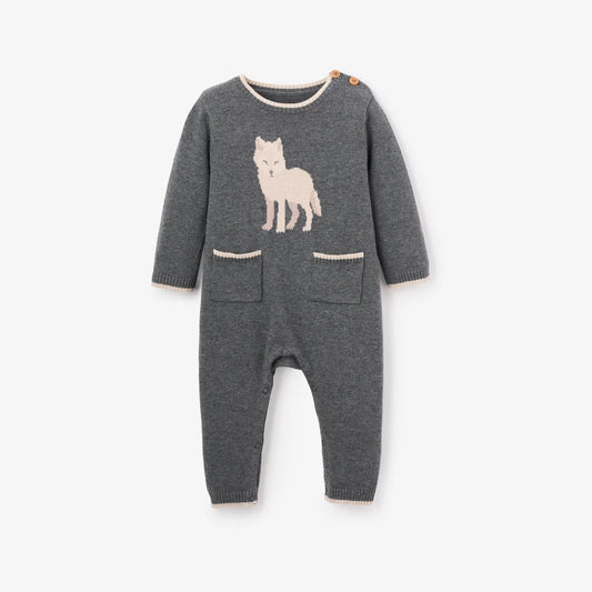 Jumpsuit - Wolf Charcoal Knit