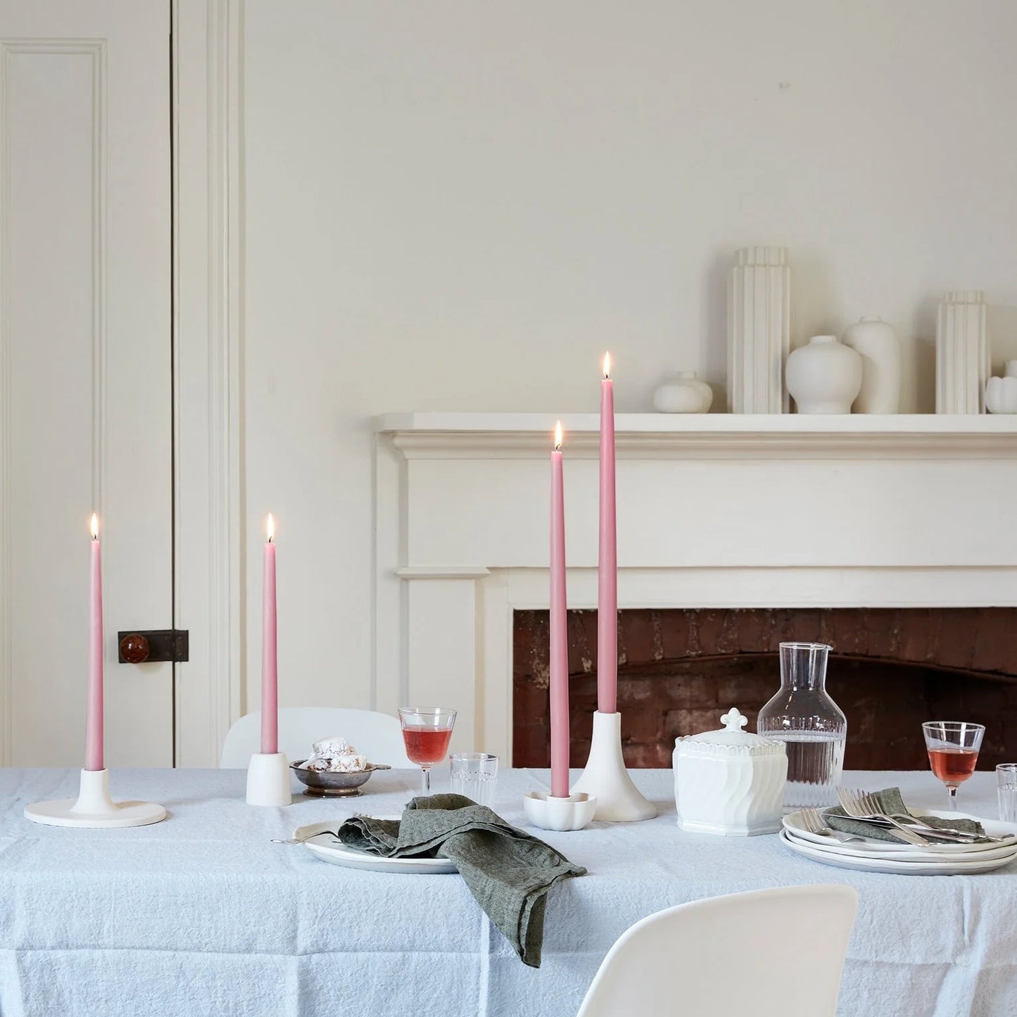Taper Candle Rose