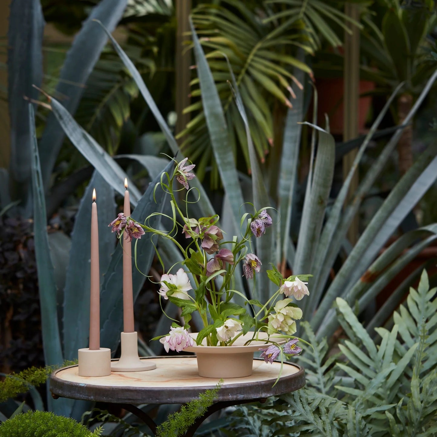 Taper Candle Greige