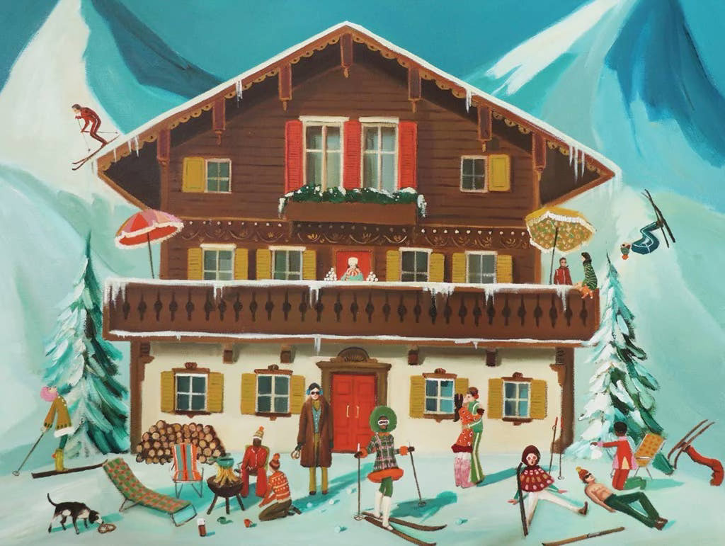 Puzzle - Mountain Moguls (1000 piece)
