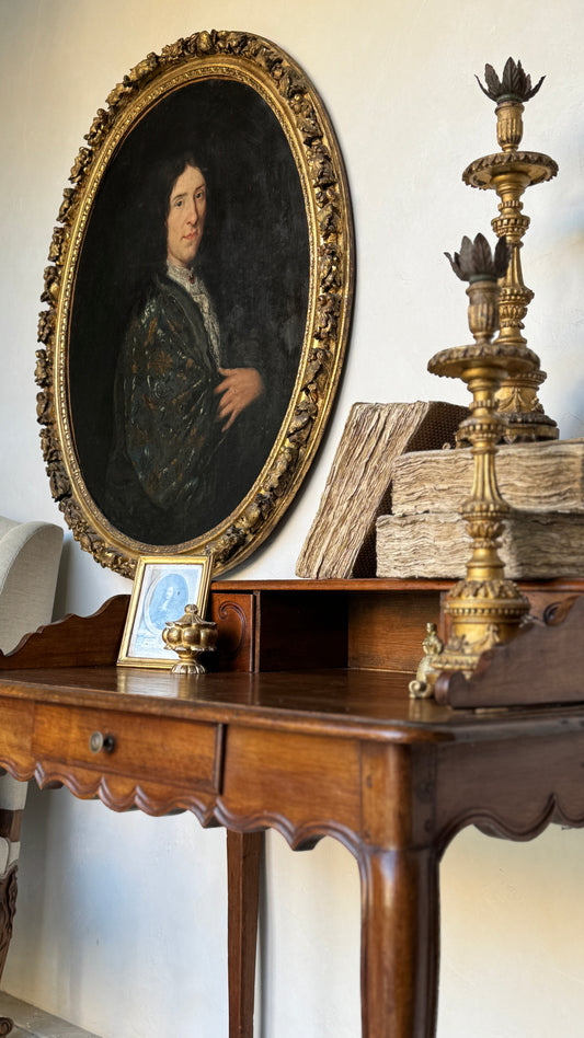 Antique 17th Century French Portrait