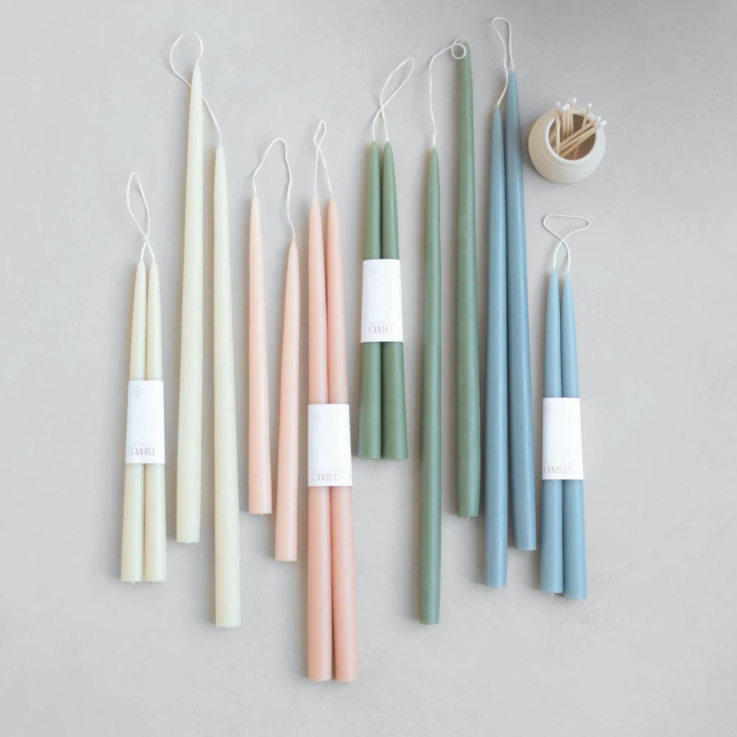Taper Candle Parchment