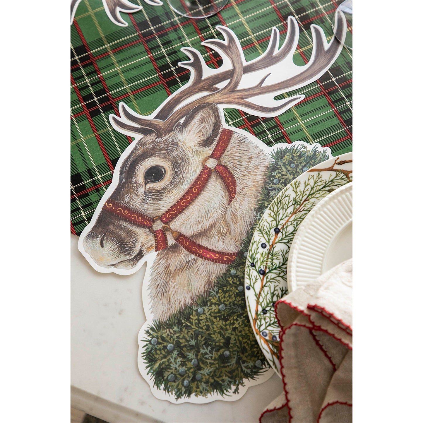 Paper Placemats - Reindeer (12 sheets)