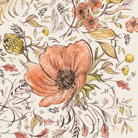 Paper Cocktail Napkins - Autumn Arrangement