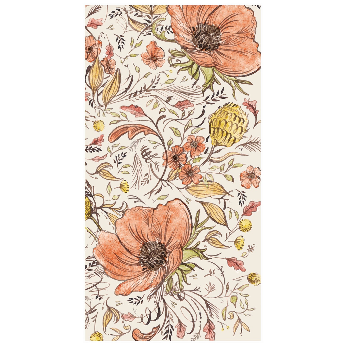 Paper Guest Napkins - Autumn Arrangement