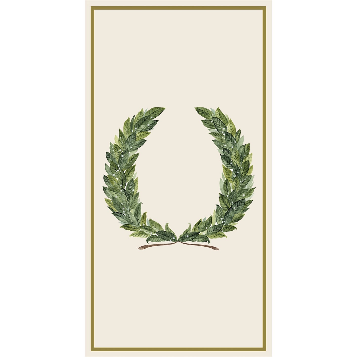 Paper Guest Napkins - Laurel Wreath