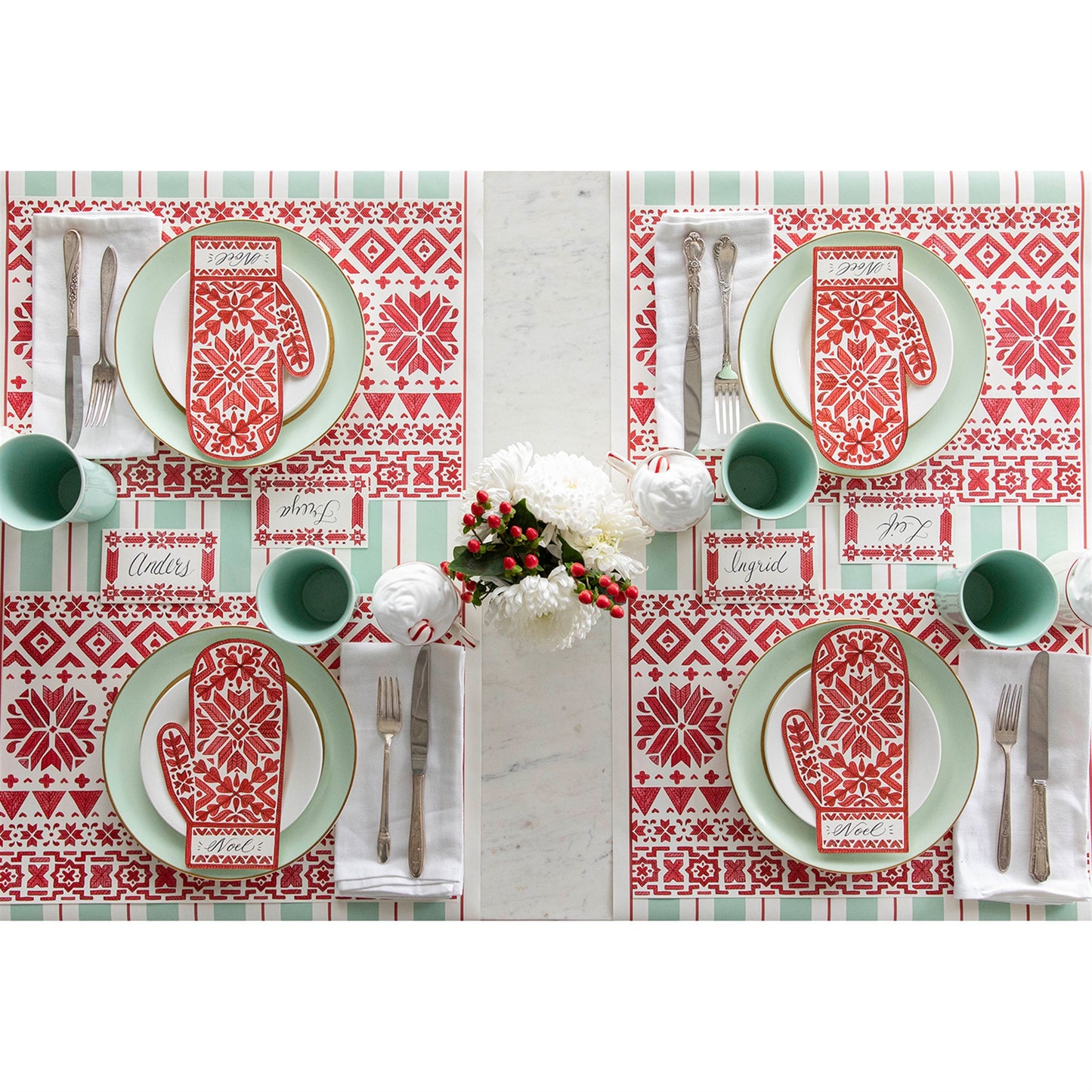 Paper Placemats - Fair Isle (24 sheets)