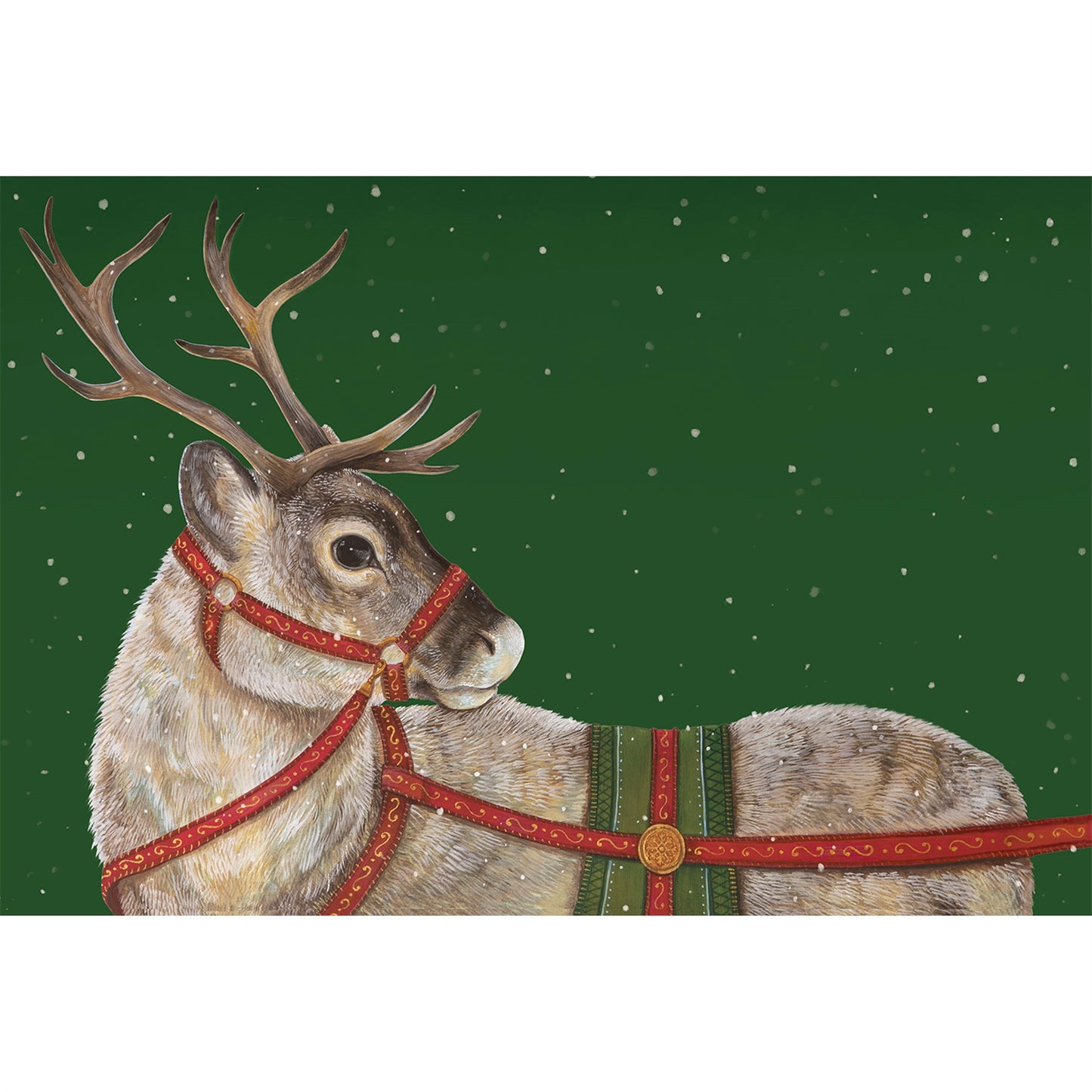 Paper Placemats - Holiday Reindeer (18 sheets)