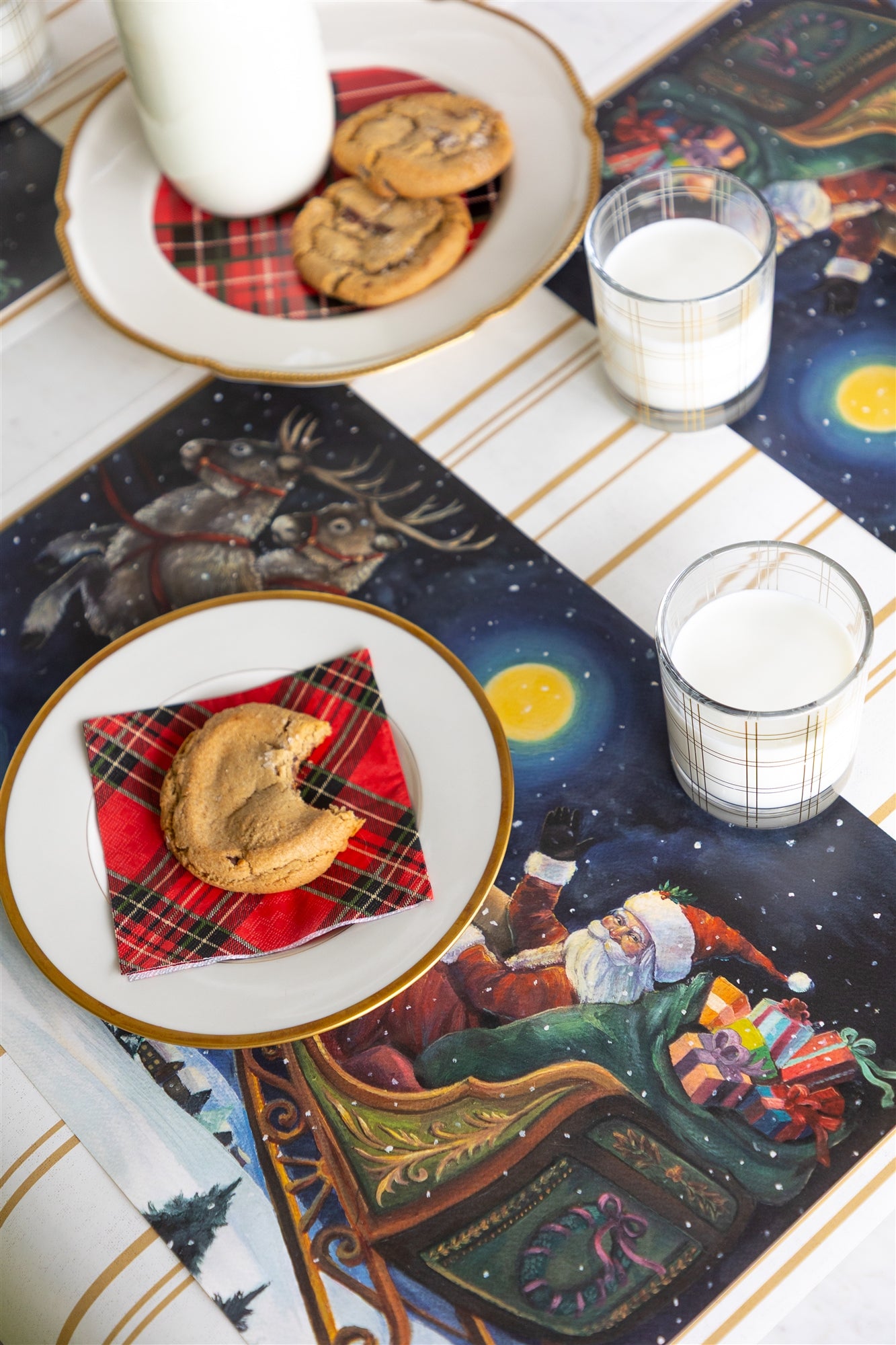 Paper Placemats - Sleigh Ride (18 sheets)