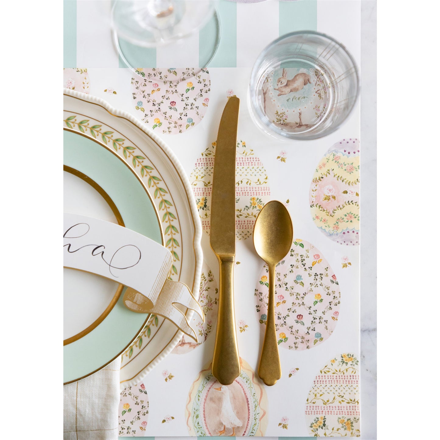 Paper Placemats - Sweet Spring Eggs (20 sheets)
