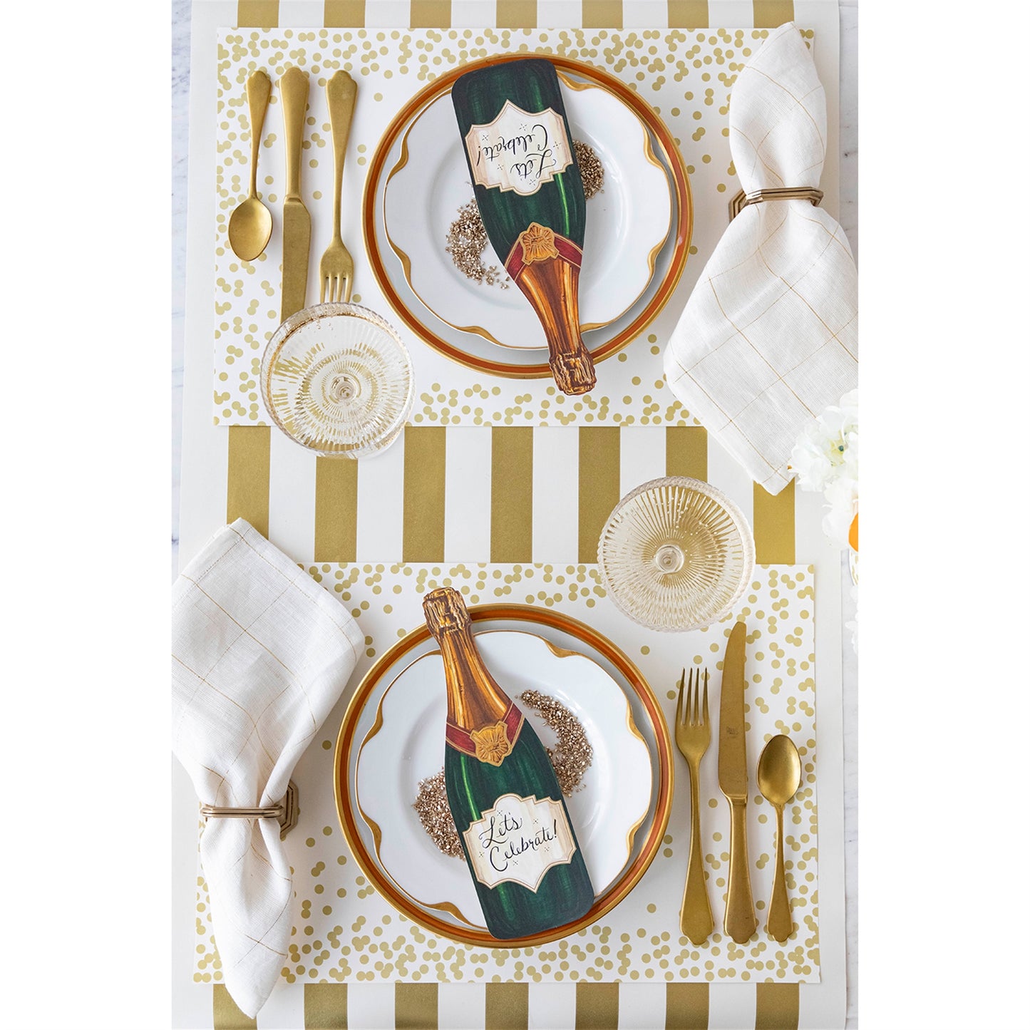 Paper Runner - Classic Stripe Gold