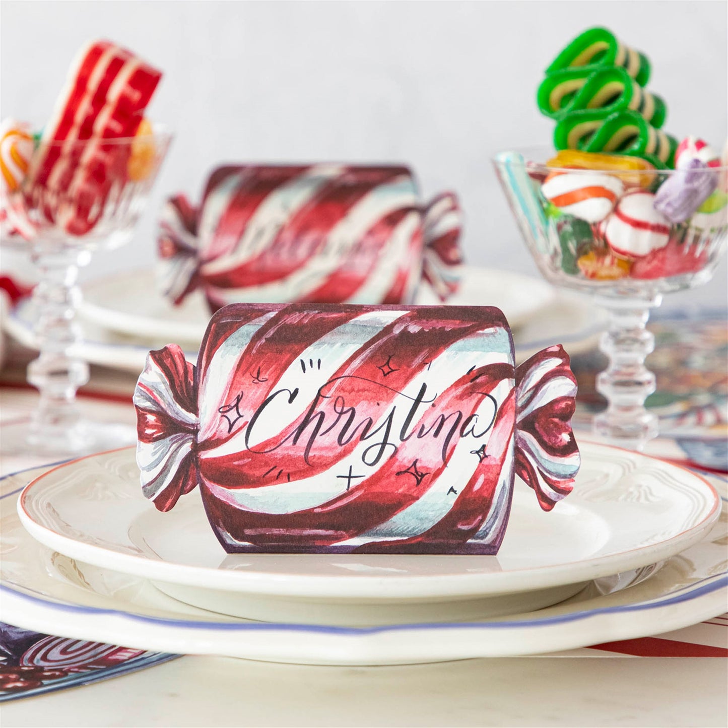 Place Cards - Christmas Candy (pack of 12)