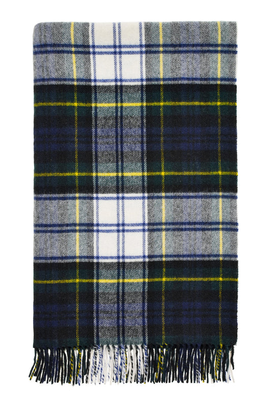 Throw - Merino Lambswool - Dress Gordon Tartan