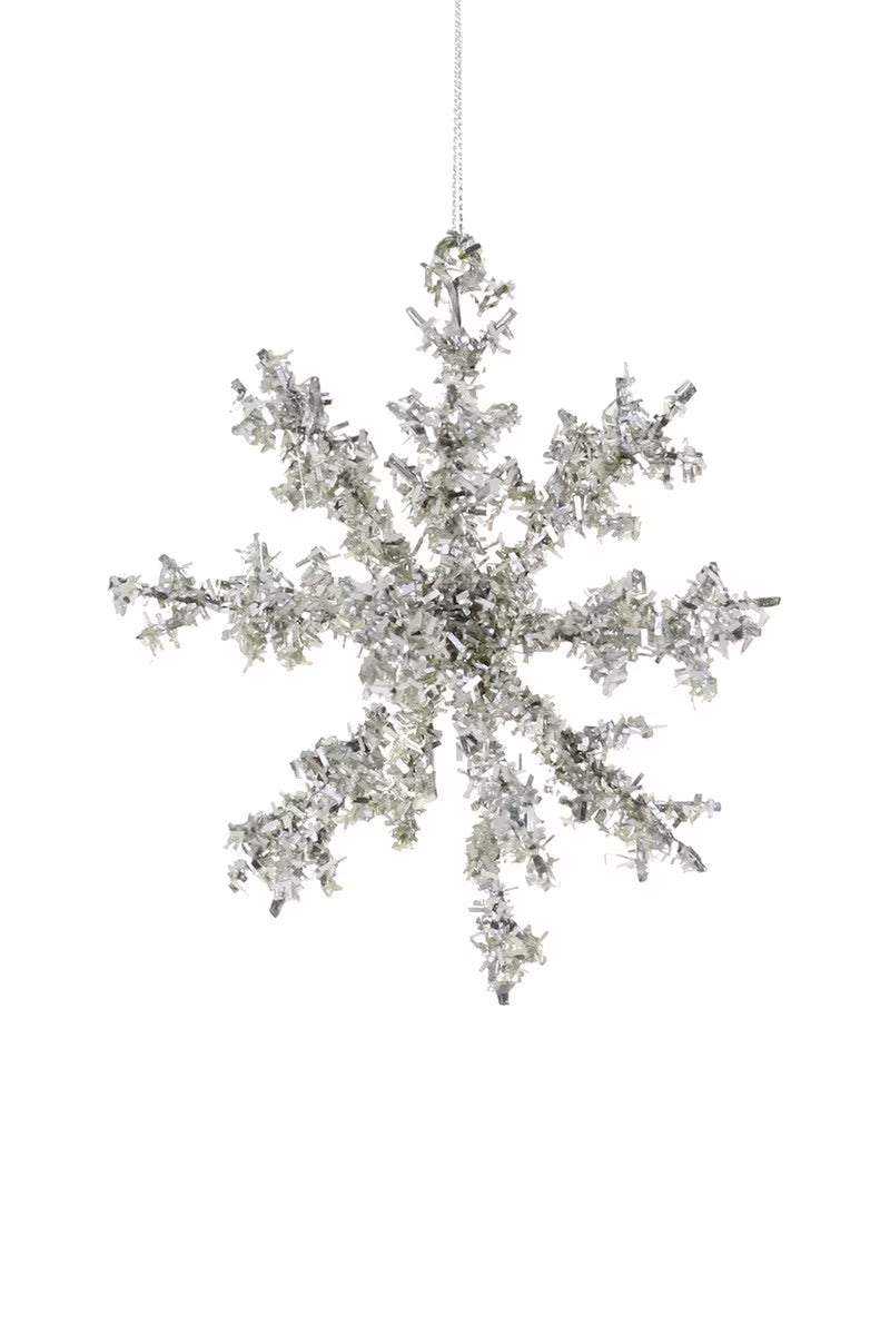 Ornament - Snowflake Silver Small