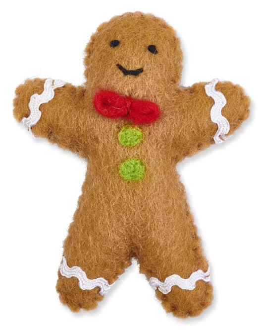 Cat Toy - Gingerbread Man