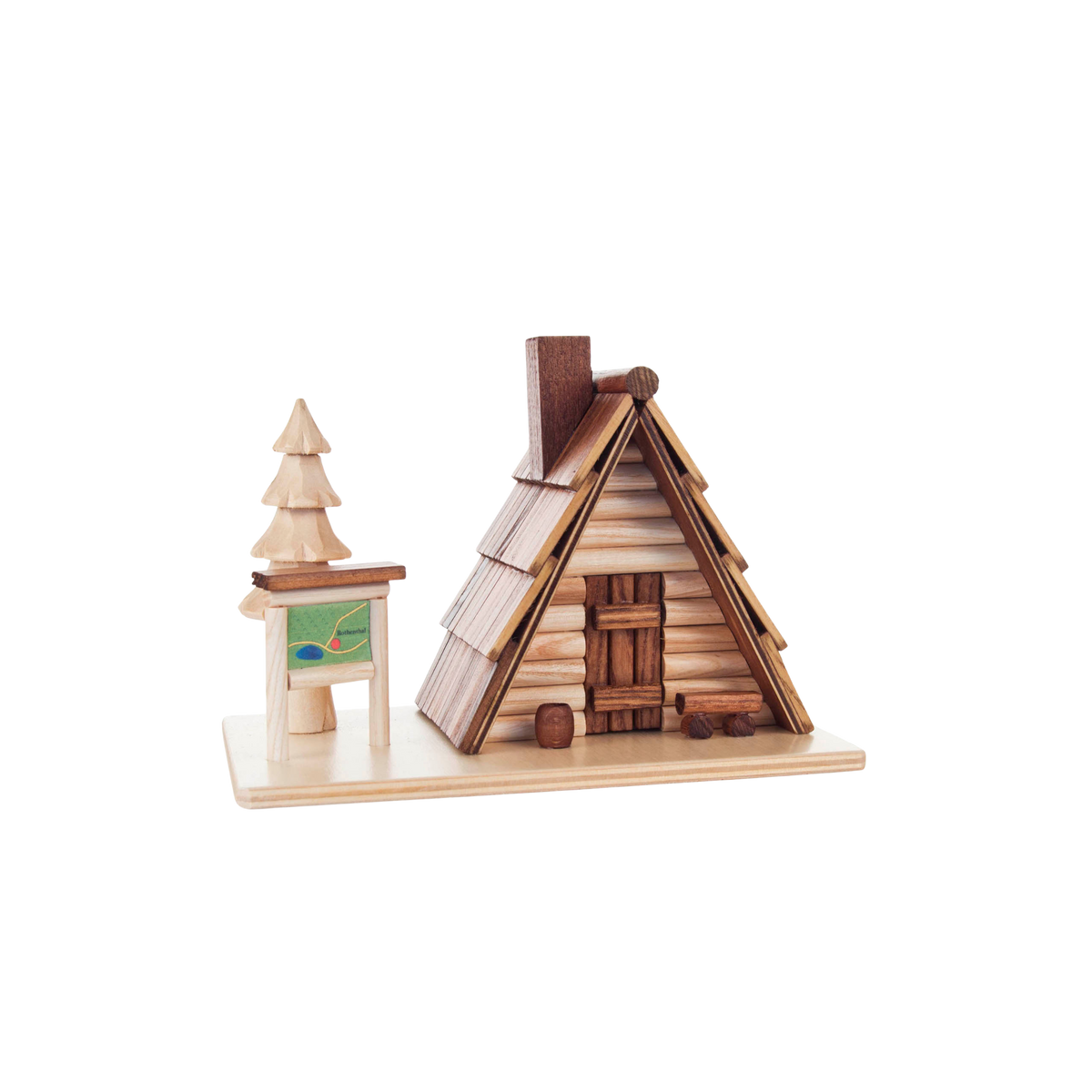 Smoker House - A Frame Cabin with Map