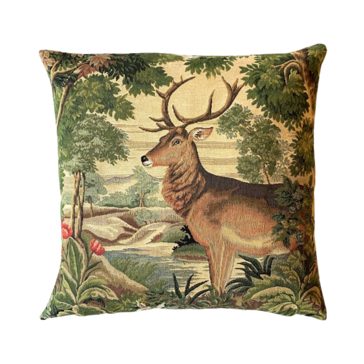Pillow - Stag in Forest #2