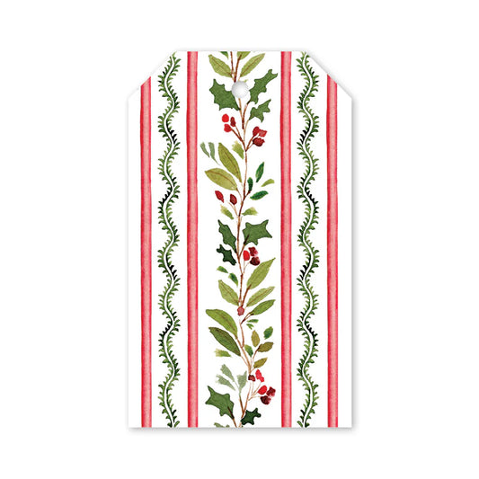 Gift Tags - Holly Vine (pack of 8)