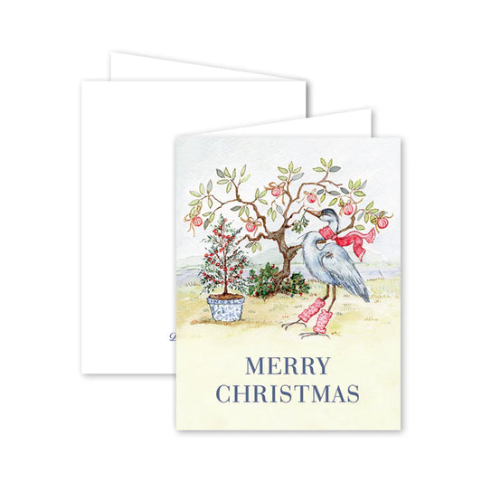 Card - Holiday Herons