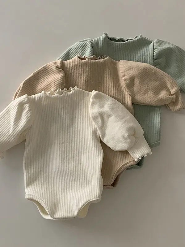 Organic Cotton Bodysuit - White