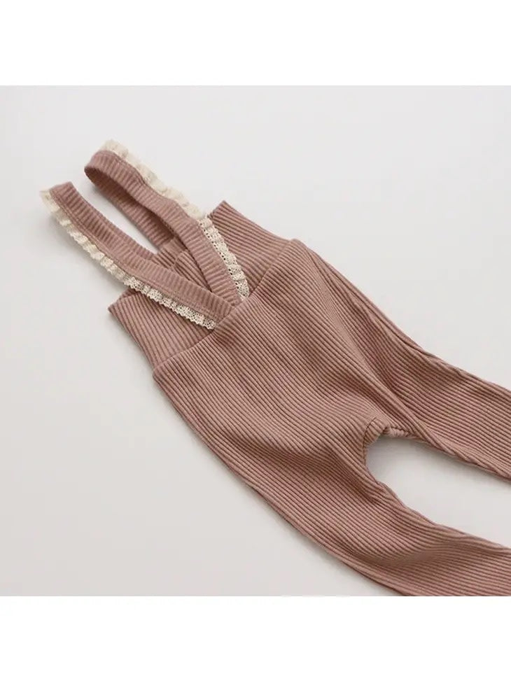 Baby Overalls - Rosewood 12-18M