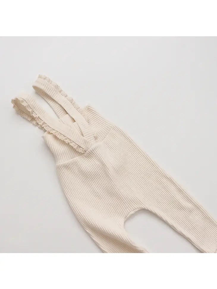 Baby Overalls - Blush 6-12M