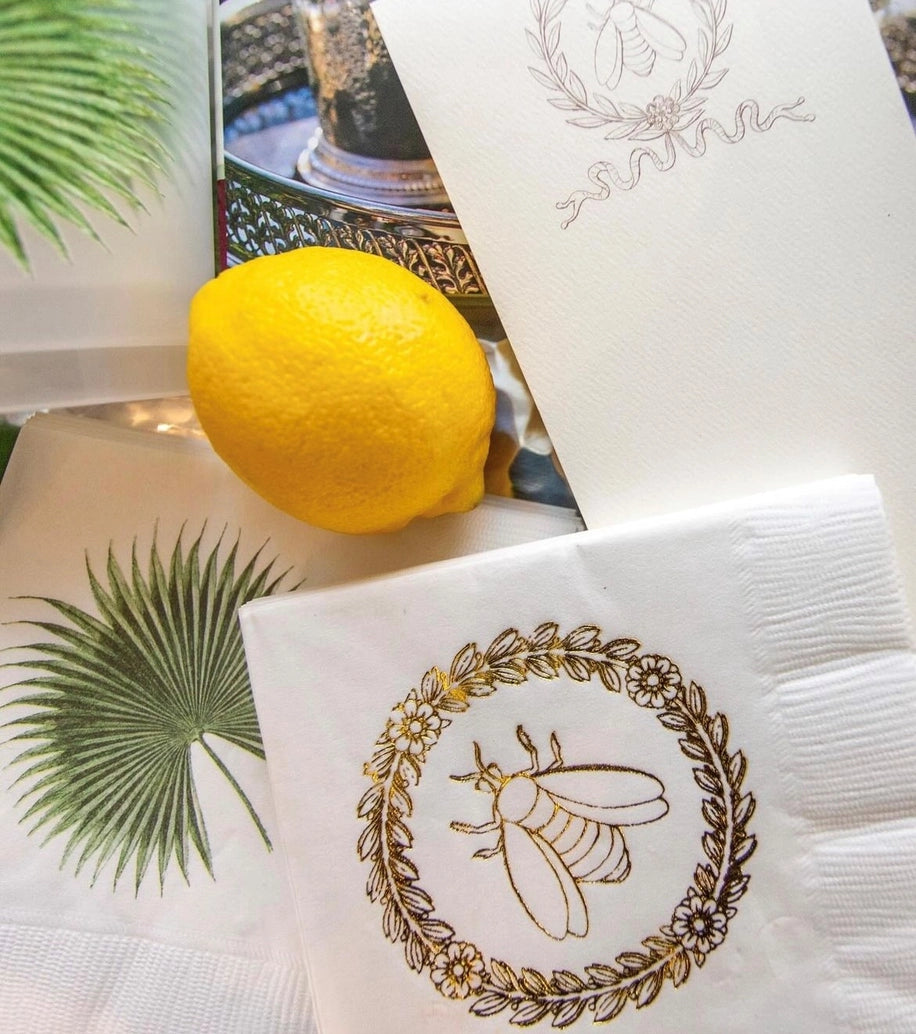 Paper Cocktail Napkins - Empire Bee