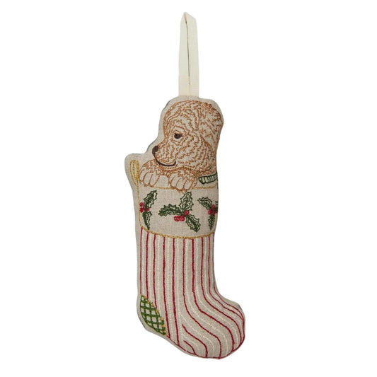 Ornament - Puppy Stocking
