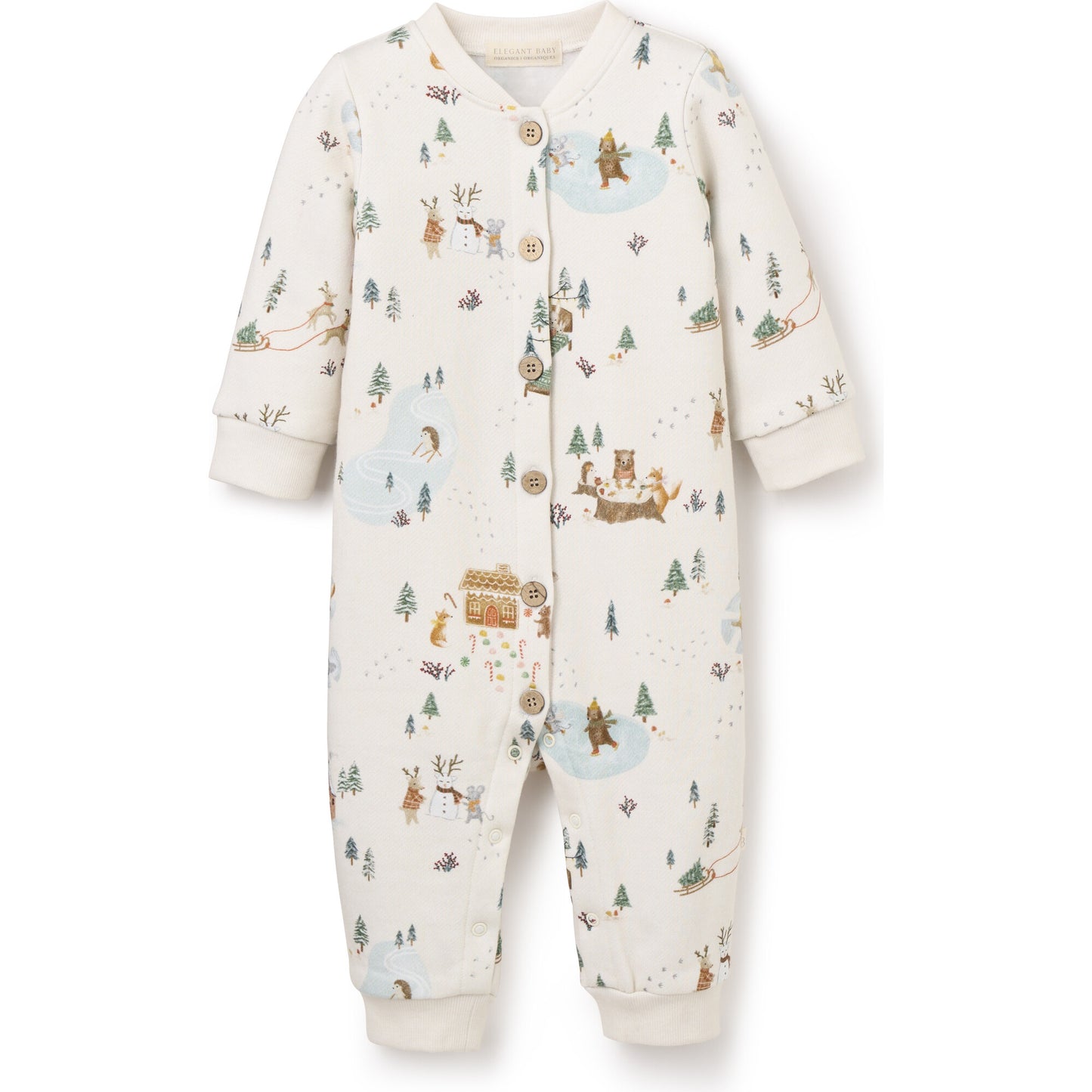 Jumpsuit Fleece - Christmas 6-9M