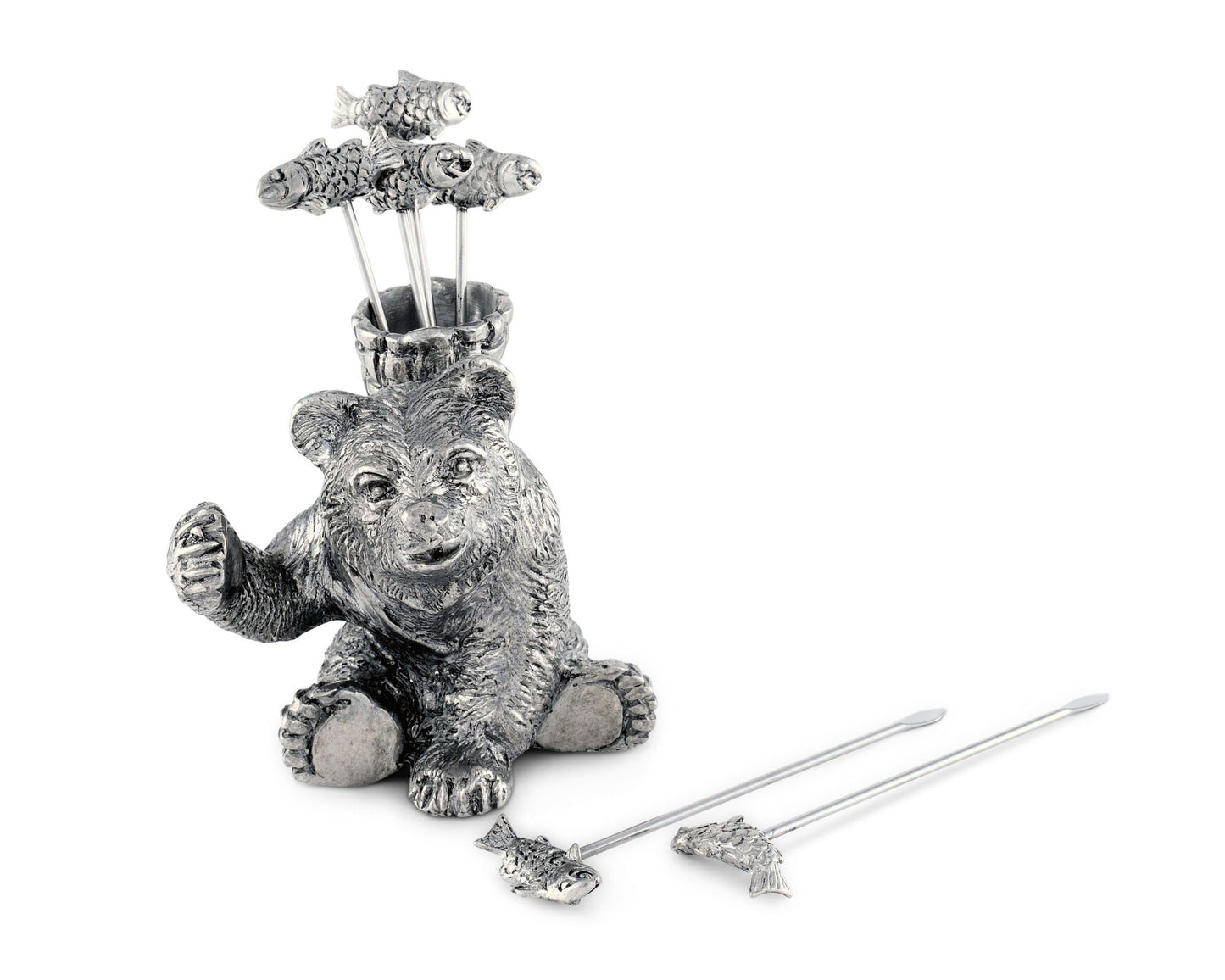 Cheese Pick Set - Camping Bear