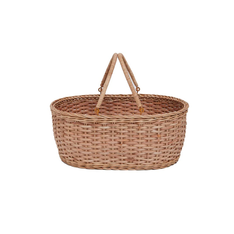 Rattan Basque Basket