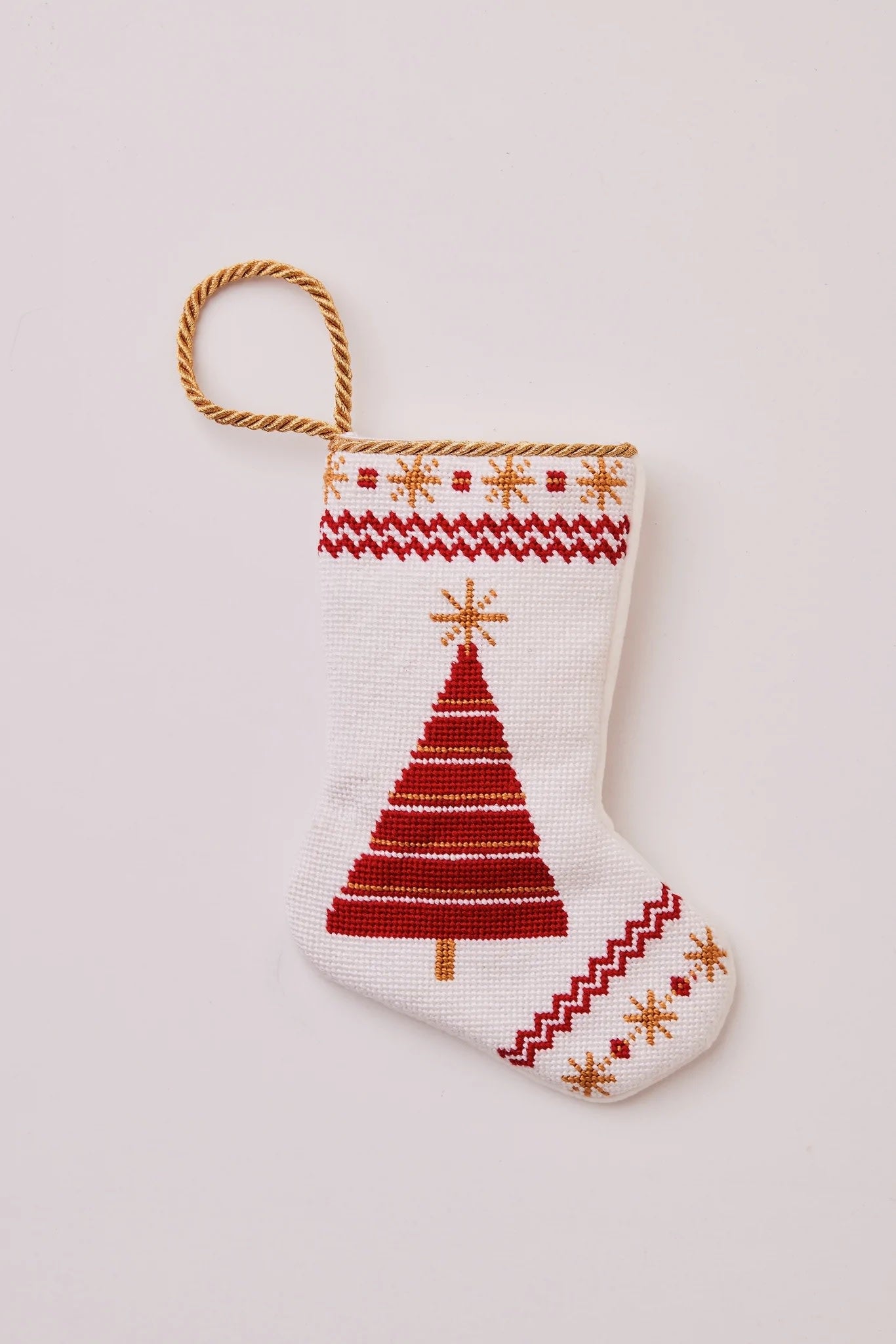 Bauble Stocking - Brightly Shining Tree by Shuler Studio